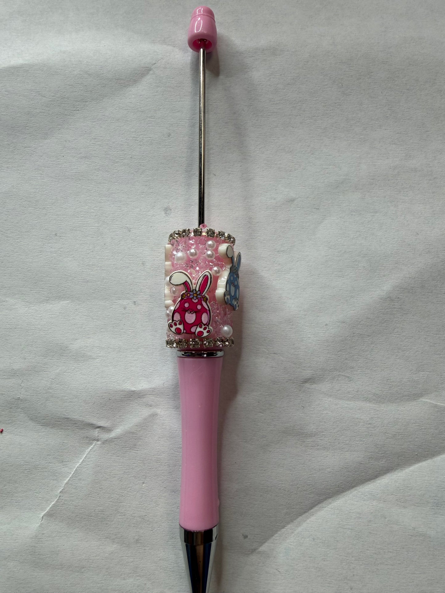 Beadable pens just the pen Half done Easter theme