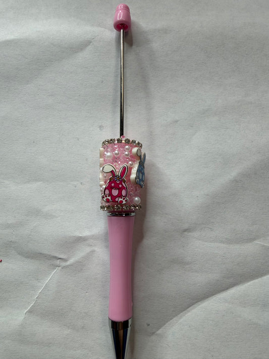 Beadable pens just the pen Half done Easter theme