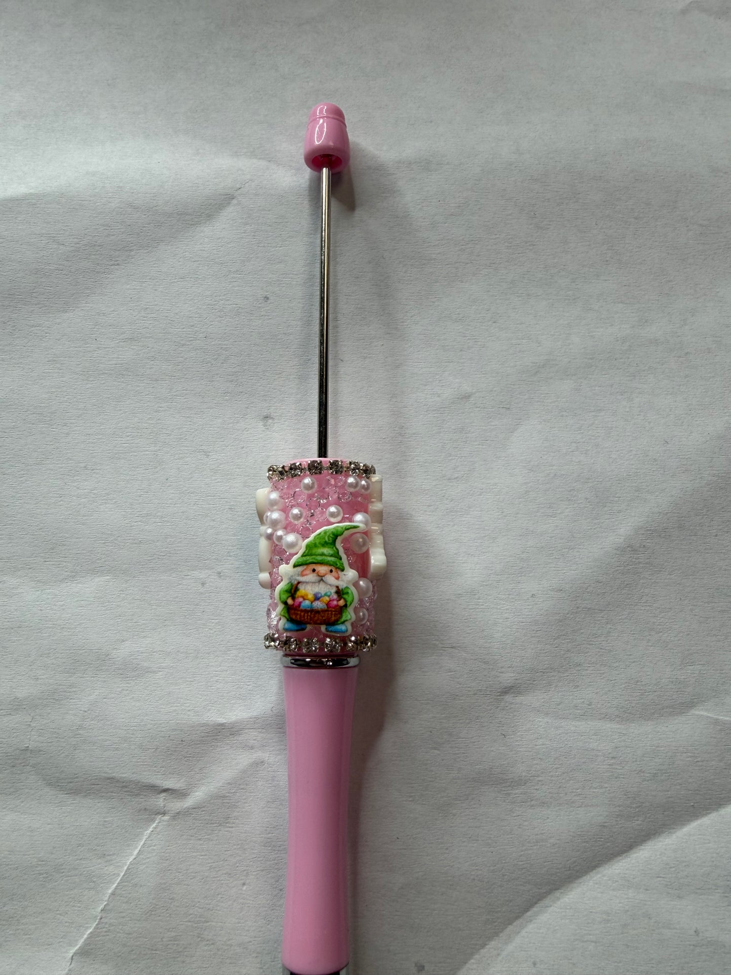 Beadable pens just the pen Half done Easter theme