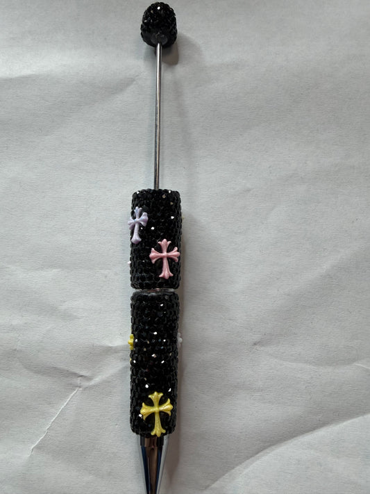 Beadable pens just the pen Black cross