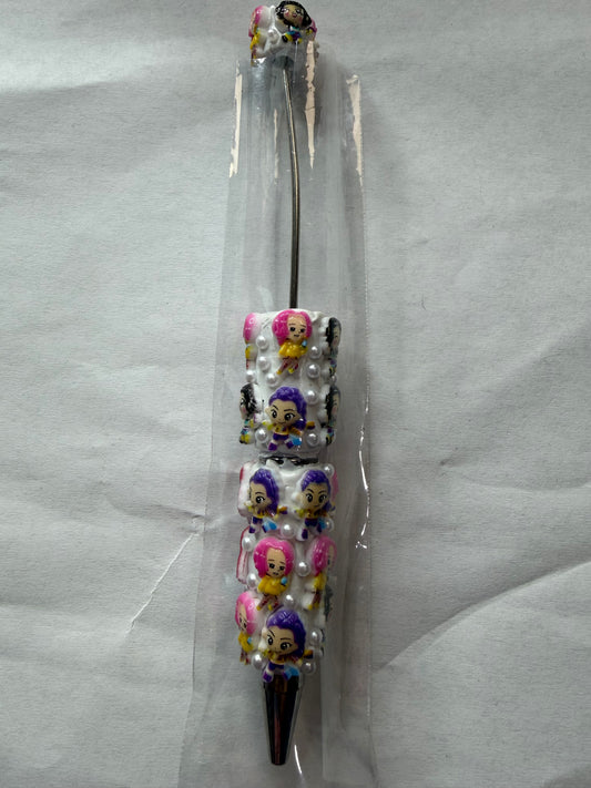 Beadable pens just the pen Kpop mixed