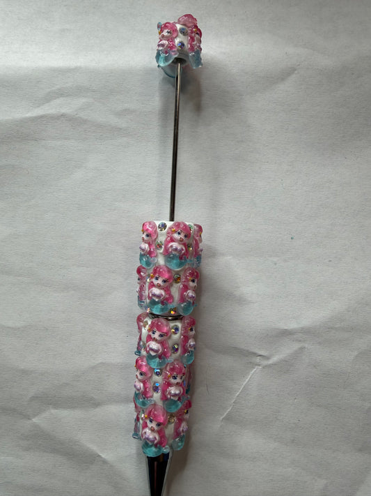 Beadable pens just the pen Mermaid pen