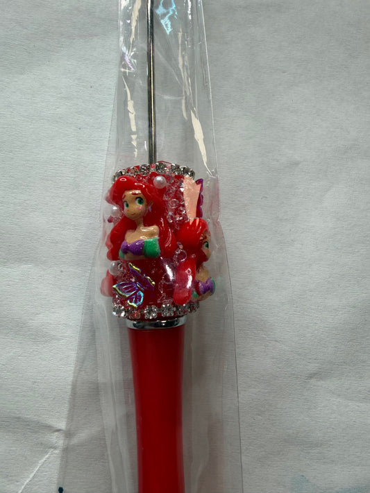 Beadable pens just the pen Half done ariel