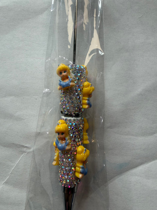 Beadable pens just the pen Rhinestone Cinderella