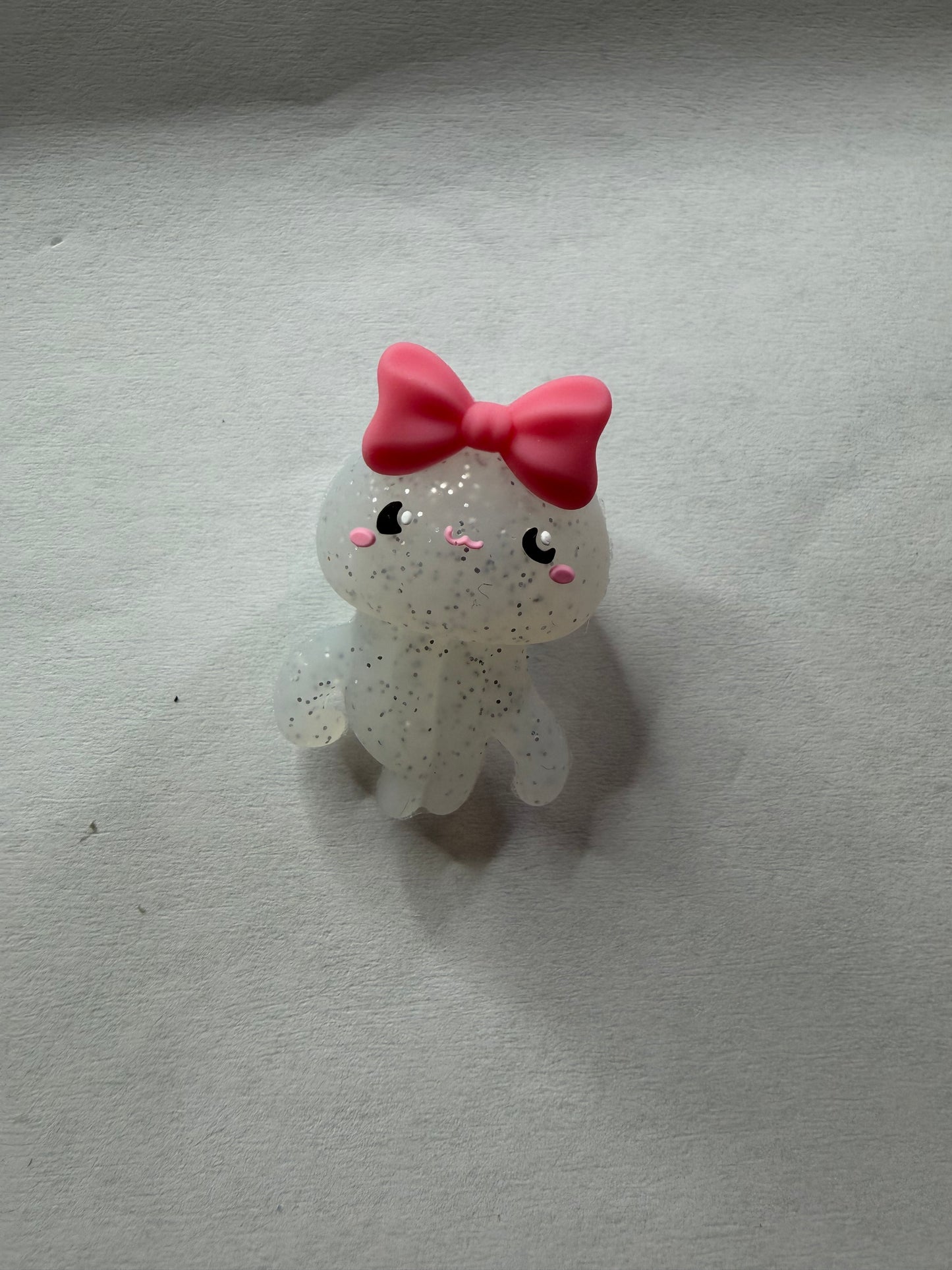 Focal 3d clear glitter jellyfish