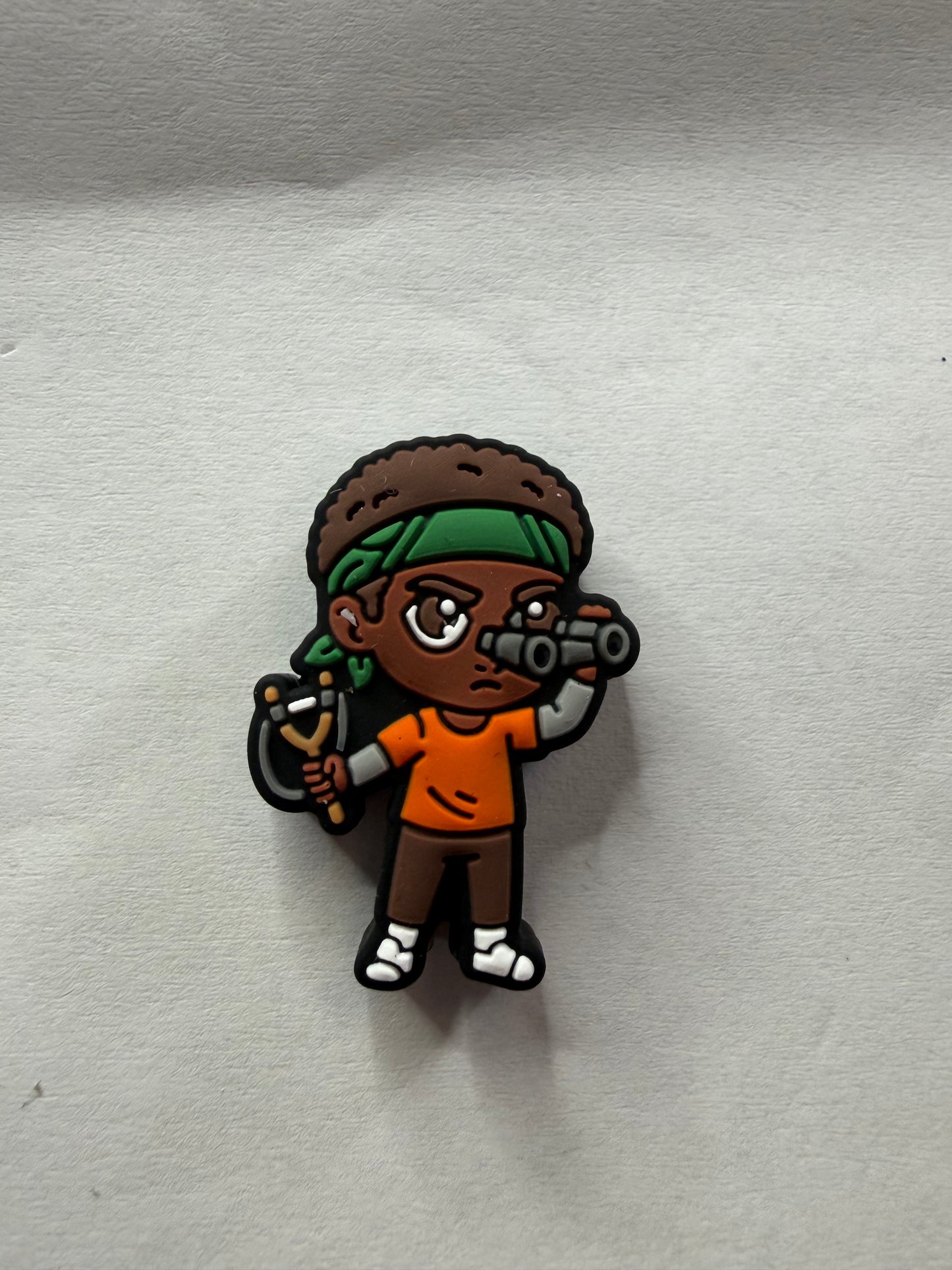 Focal 2d stranger things boy with orange shirt