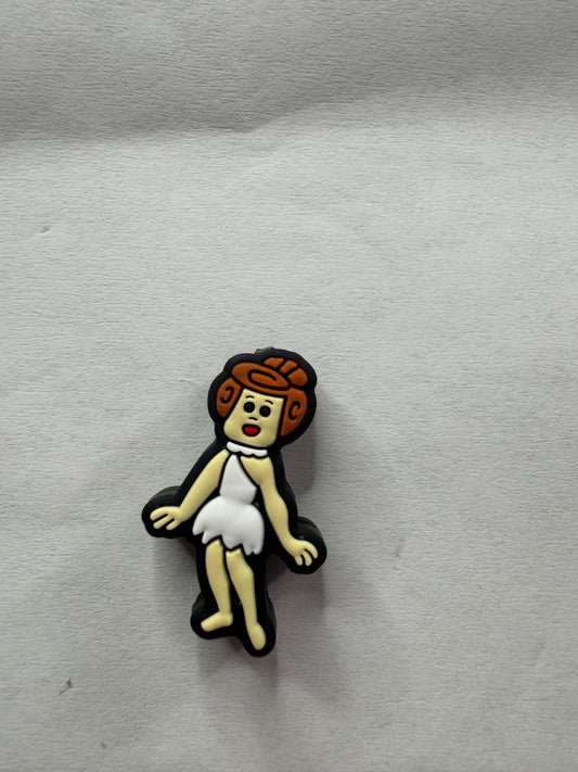 Focal 2d flint stone girl