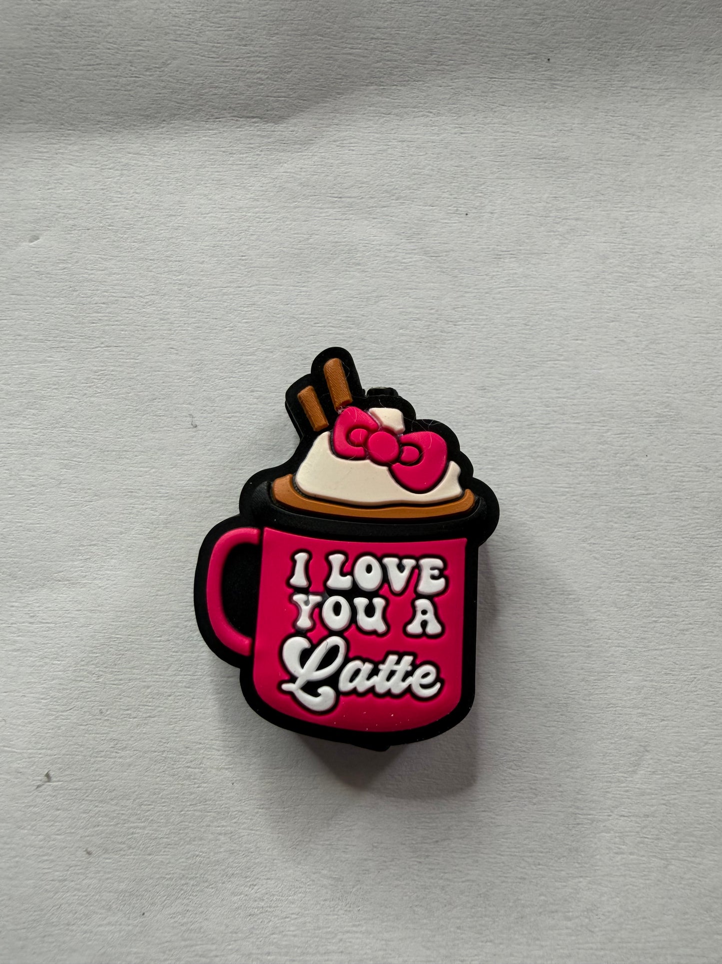 Focal 2d I love you latte drink cup