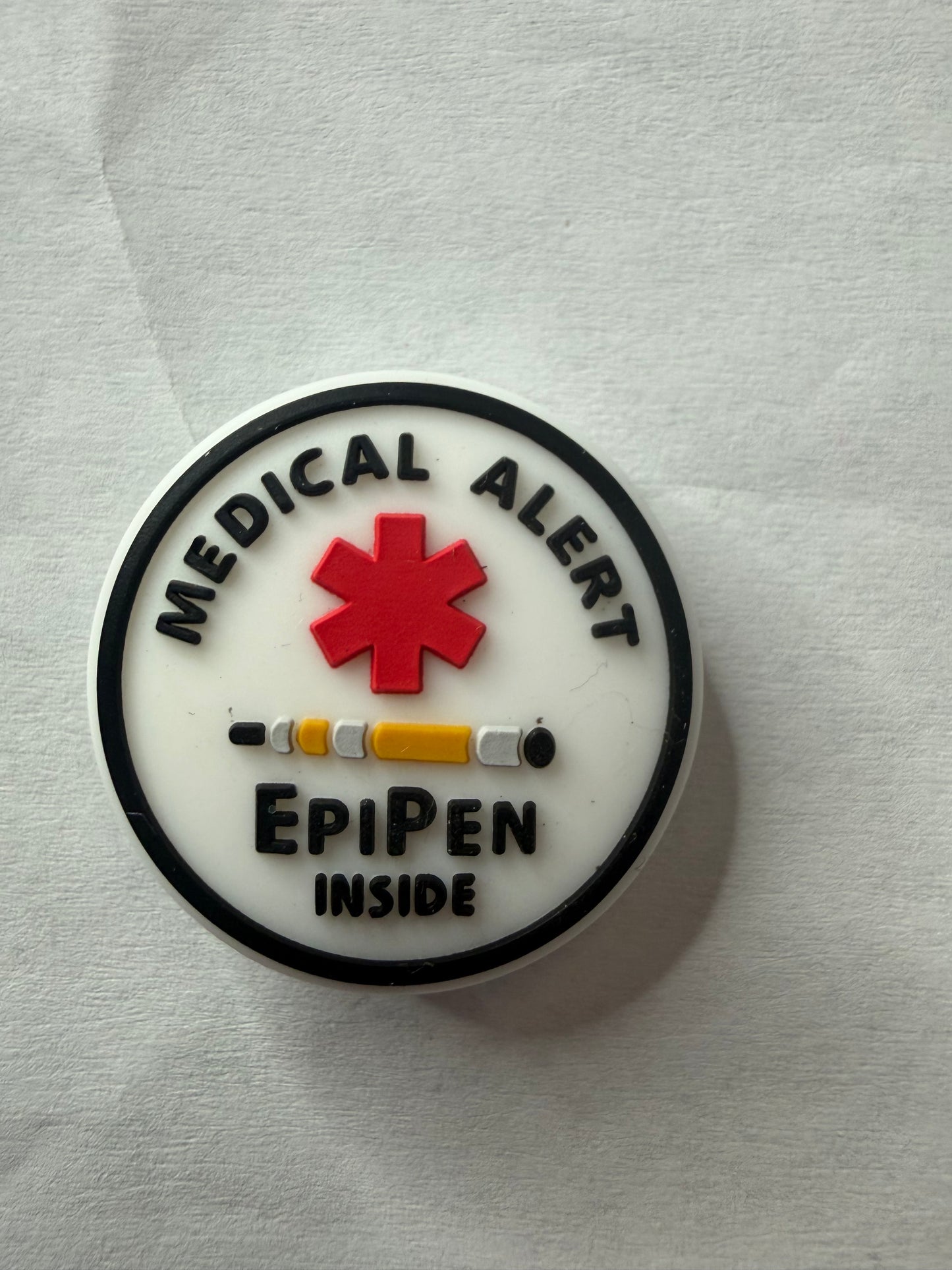 Focal 2d medical alert EpiPen inside