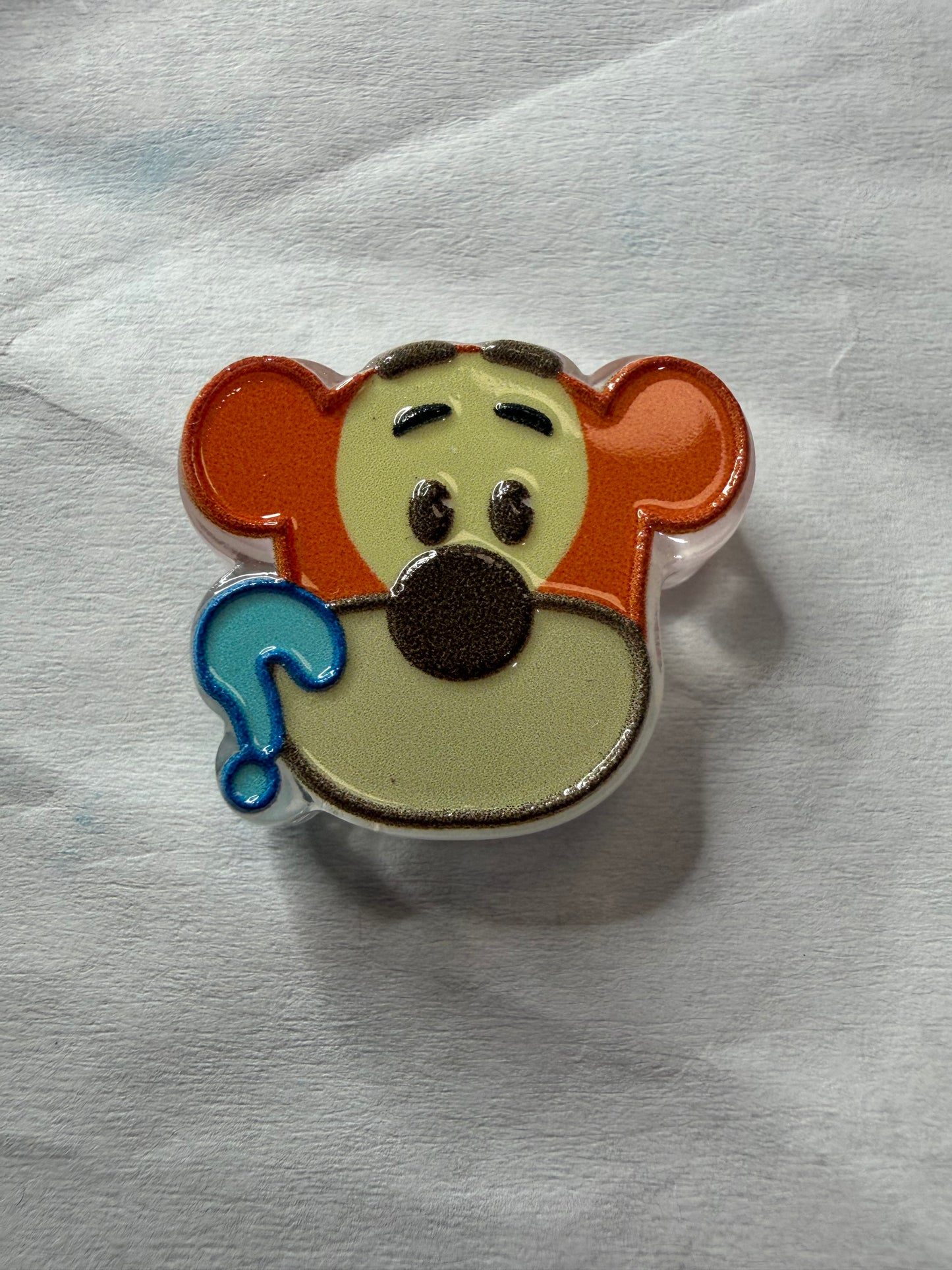 Acrylic focal Tigger head