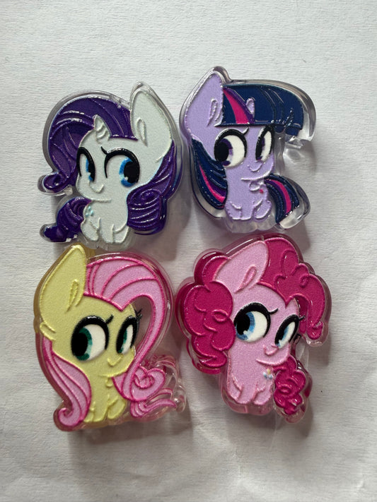 Acrylic focal My little pony mystery color
