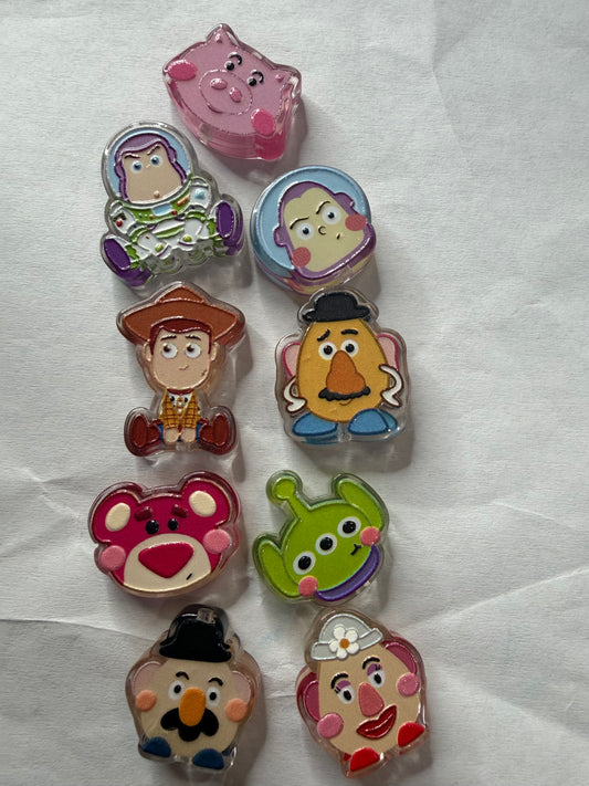 Acrylic focal Toy Story mystery