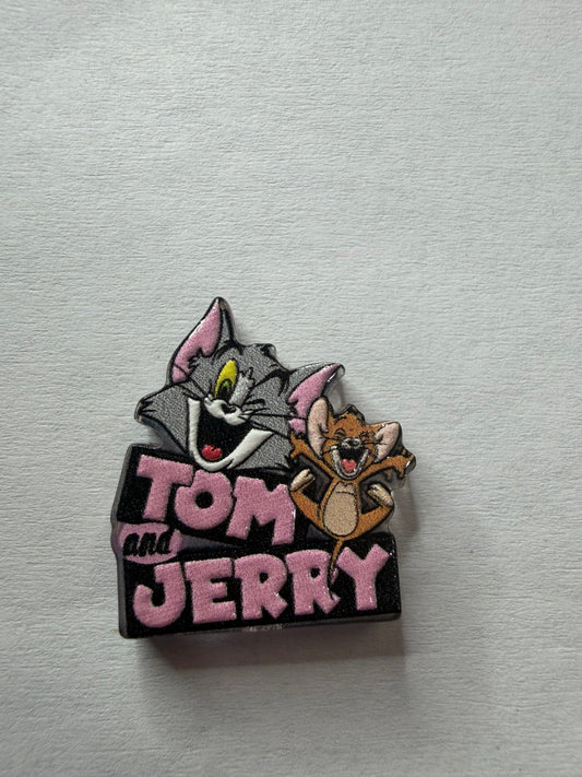 Acrylic focal Tom and Jerry