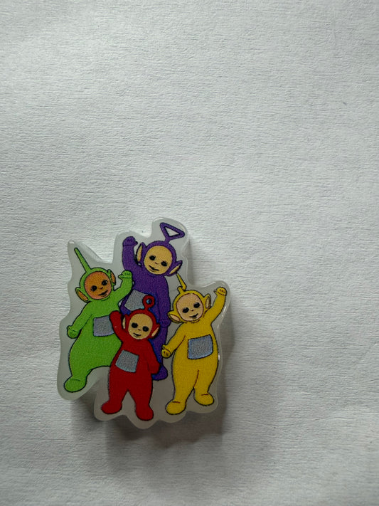 Acrylic Focal Teletubbies altogether