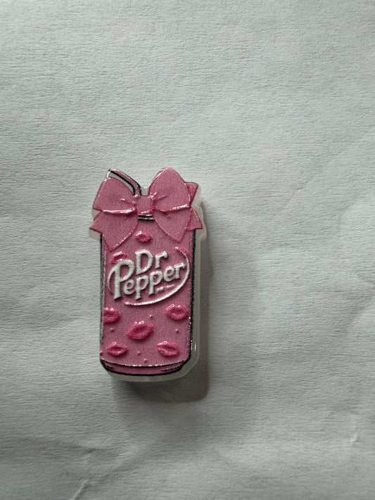 Acrylic Focal Dr Pepper pink