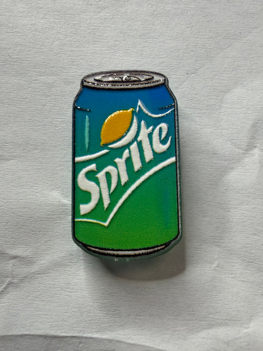 Acrylic Focal sprite can soda