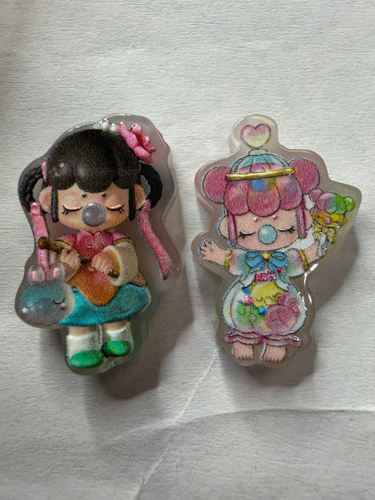 Acrylic Focal Sp girls mystery