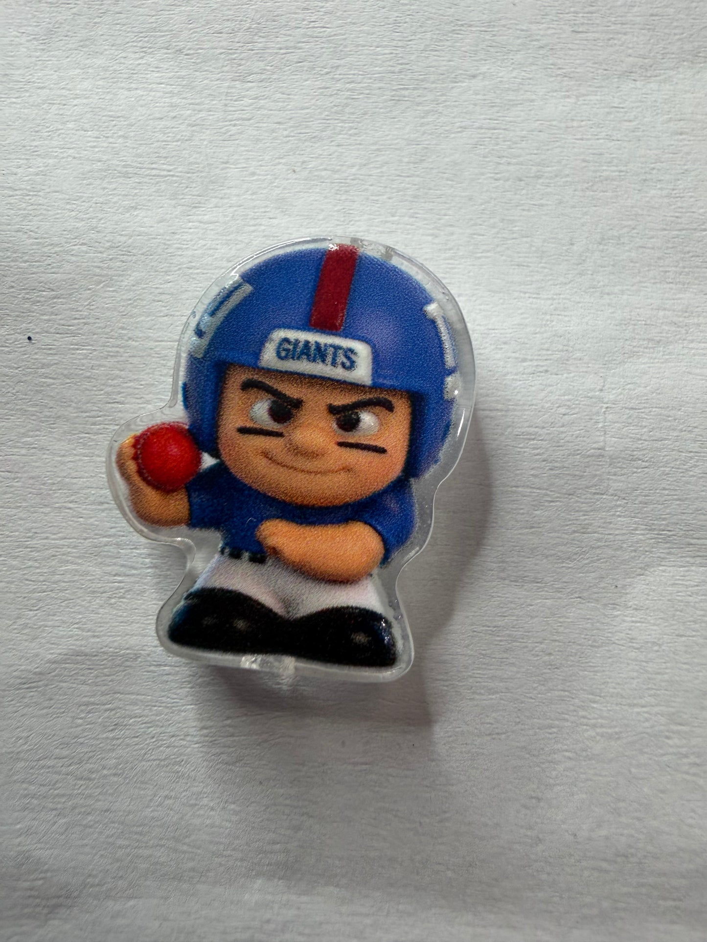 Acrylic Focal Football guy giants