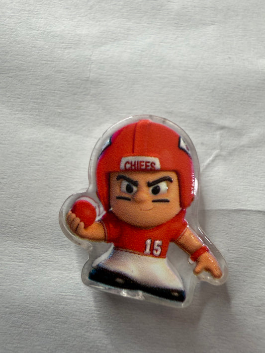 Acrylic Focal football guy chiefs
