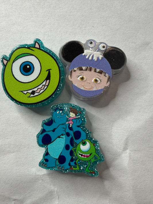 Acrylic Focal Monster inc mystery
