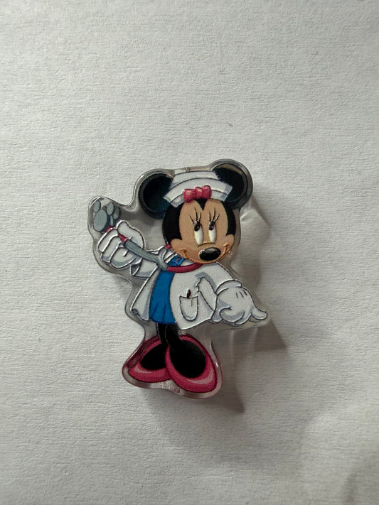 Acrylic Focal Minnie nurse