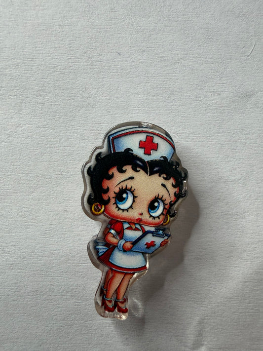 Acrylic Focal Nurse Betty