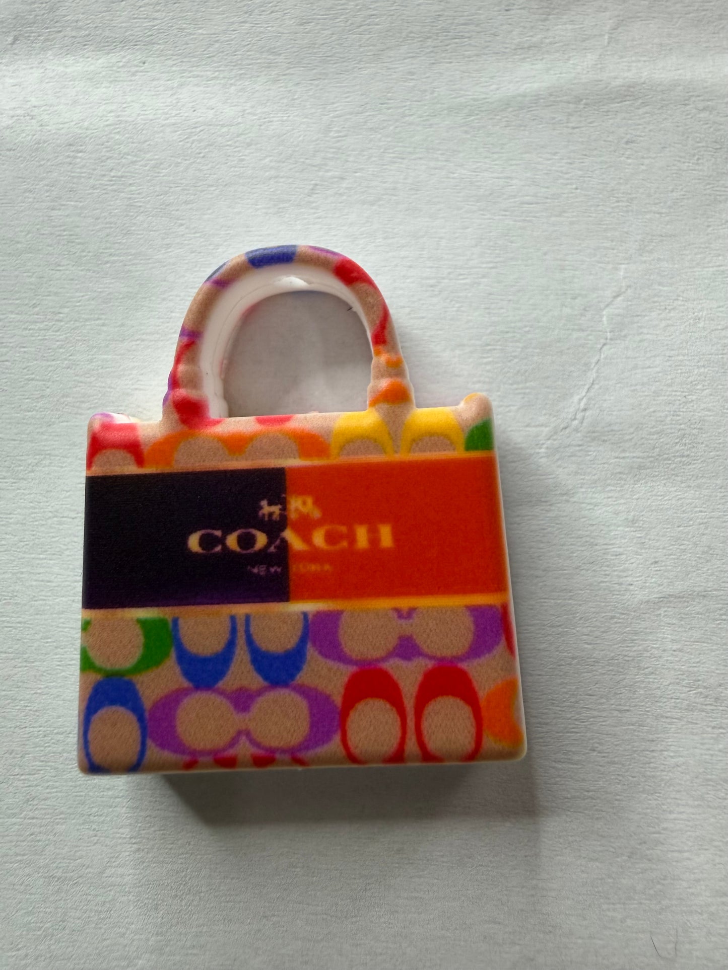 Focal 2d coach rainbow purse