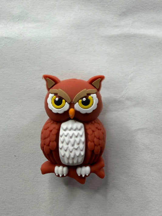 Focal 3d brown owl