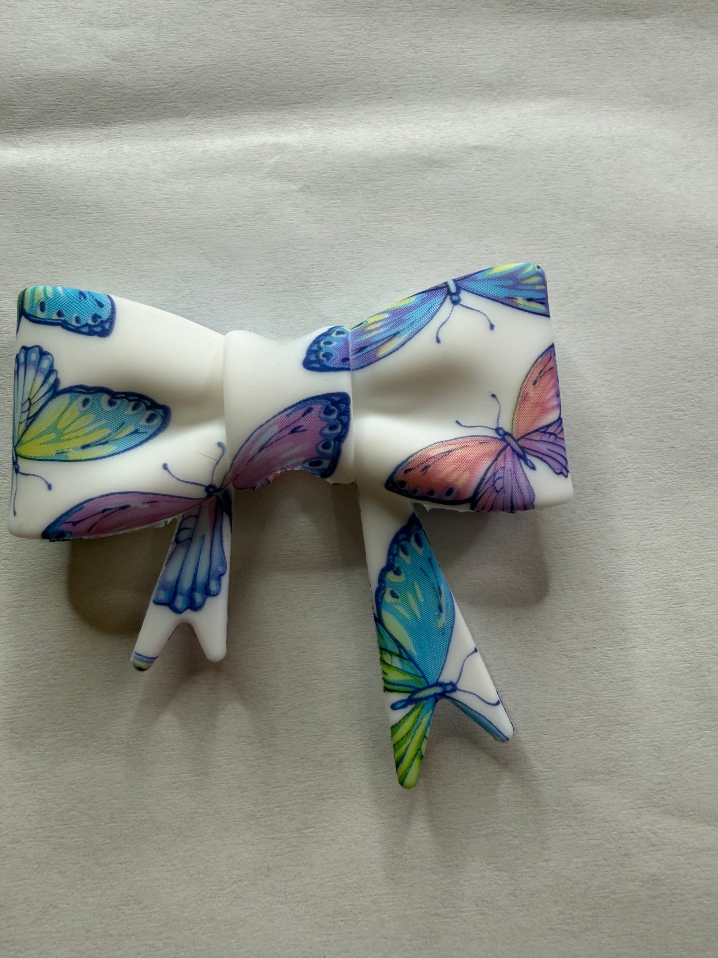 Focal 3d bigger bow Light color butterfly
