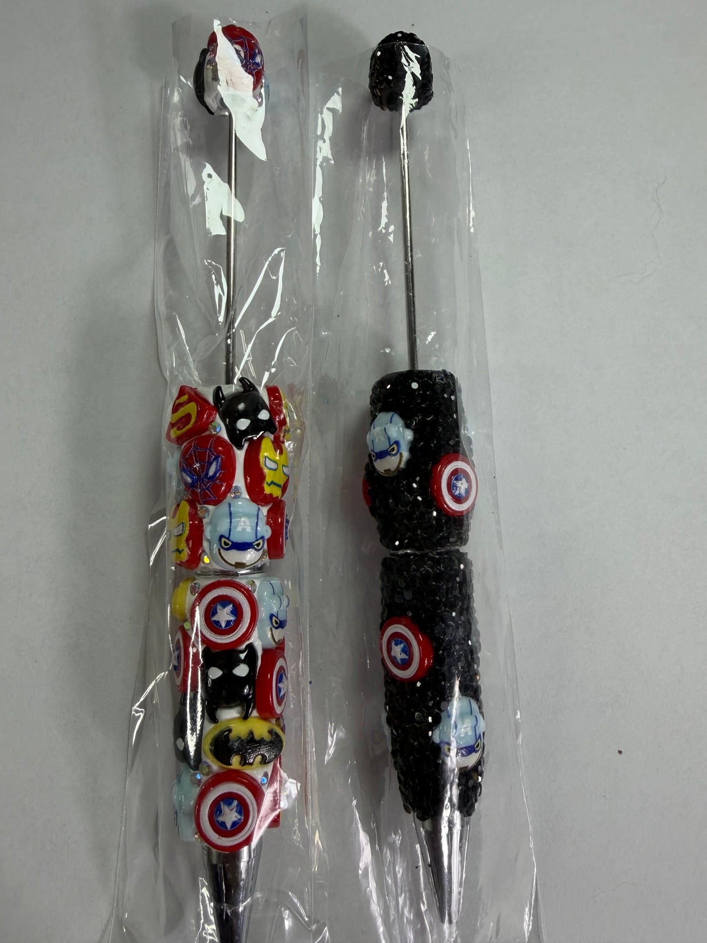 Beadable pens just the pen Super hero mix mystery