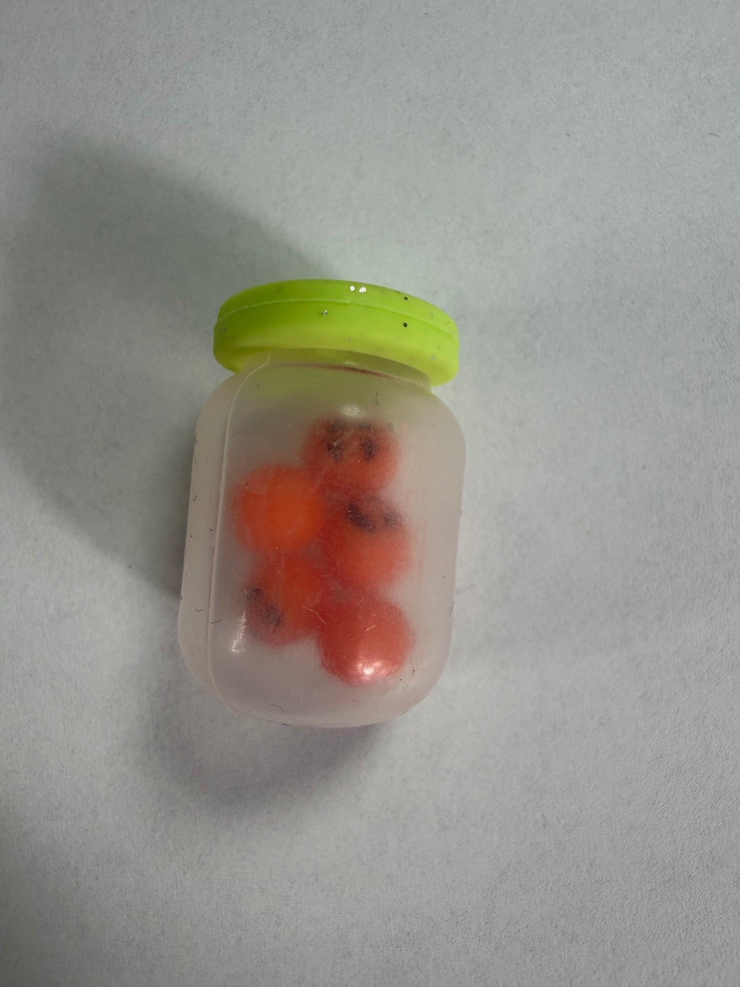 Focal 3d jar filled with pumpkins