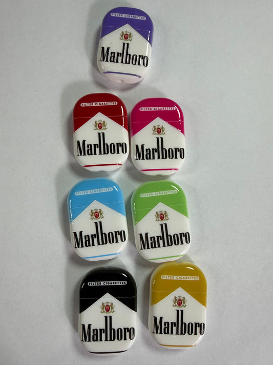 Acrylic focal Marlboro cigarettes packs mystery