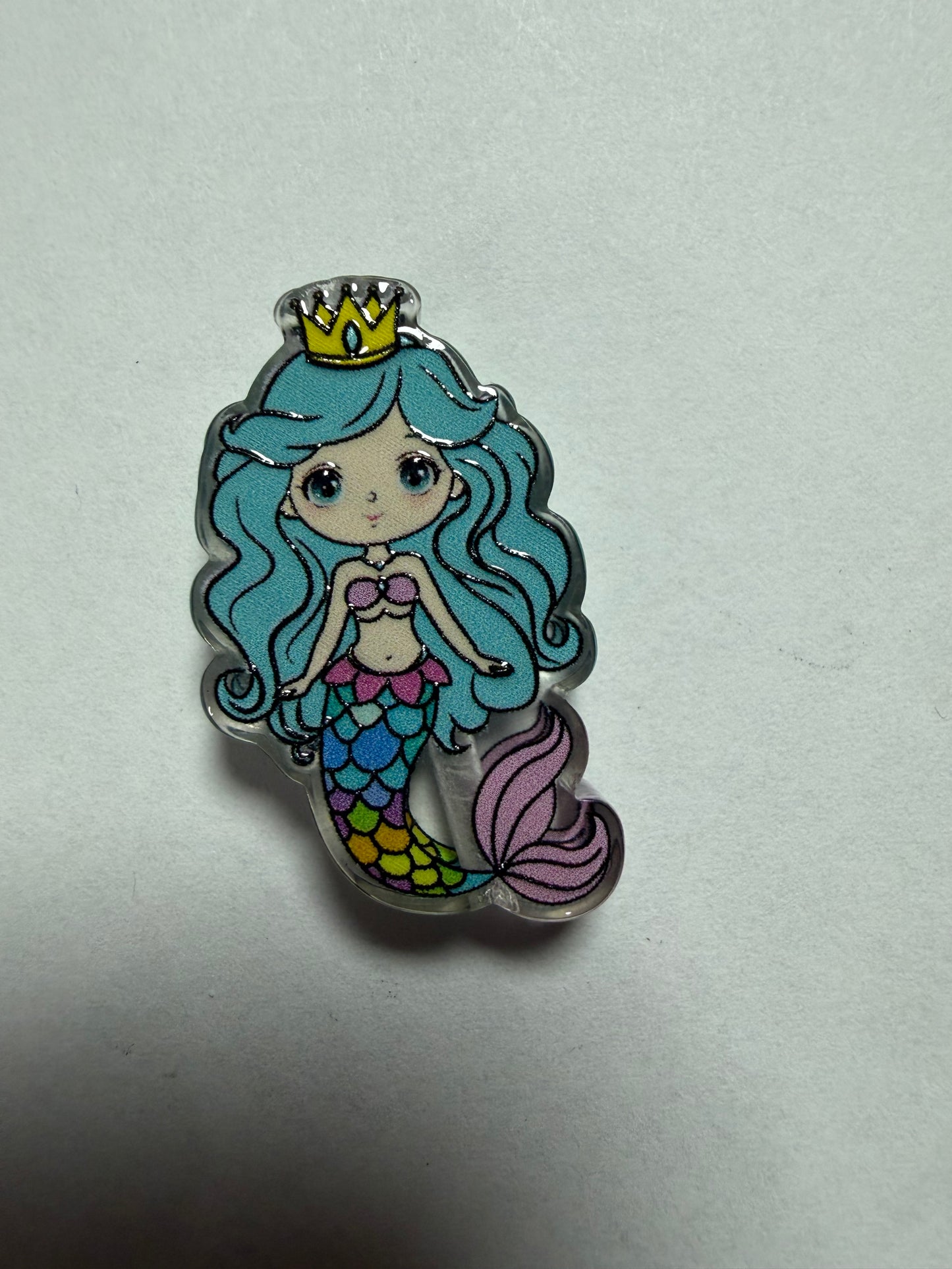 Acrylic focal Mermaid