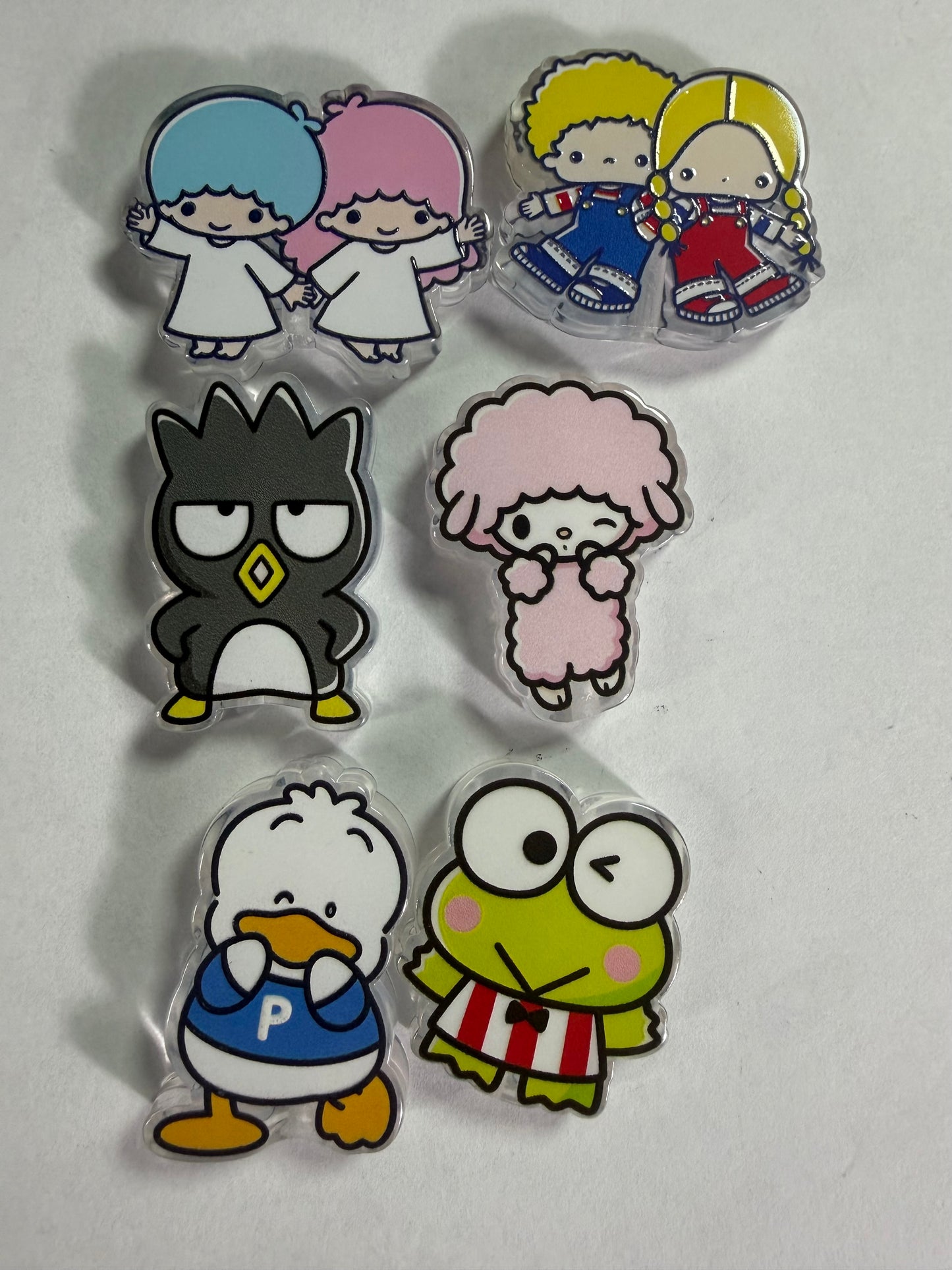 Acrylic focal Hk friends twins mix mystery