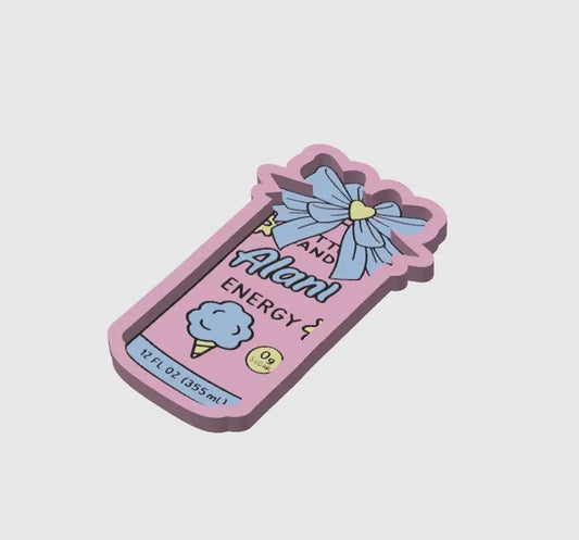 3d printed bead tray Alani cotton candy