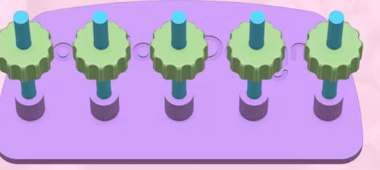 3d printed rhinestone bead diy holder