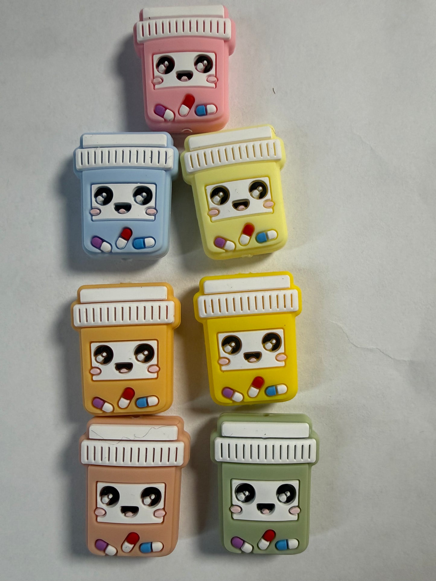 Focal 2d pill bottle with face mystery