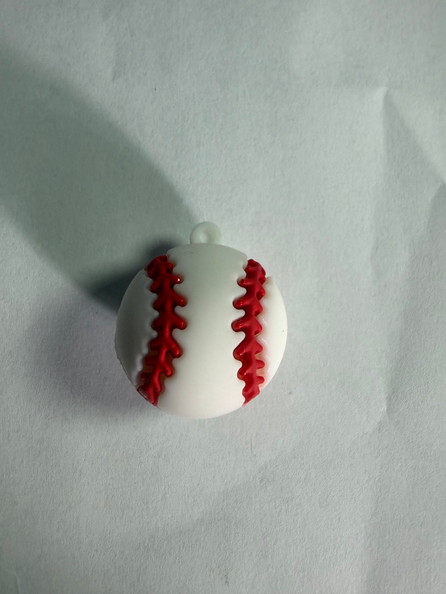 Pen topper silicone Baseball smaller