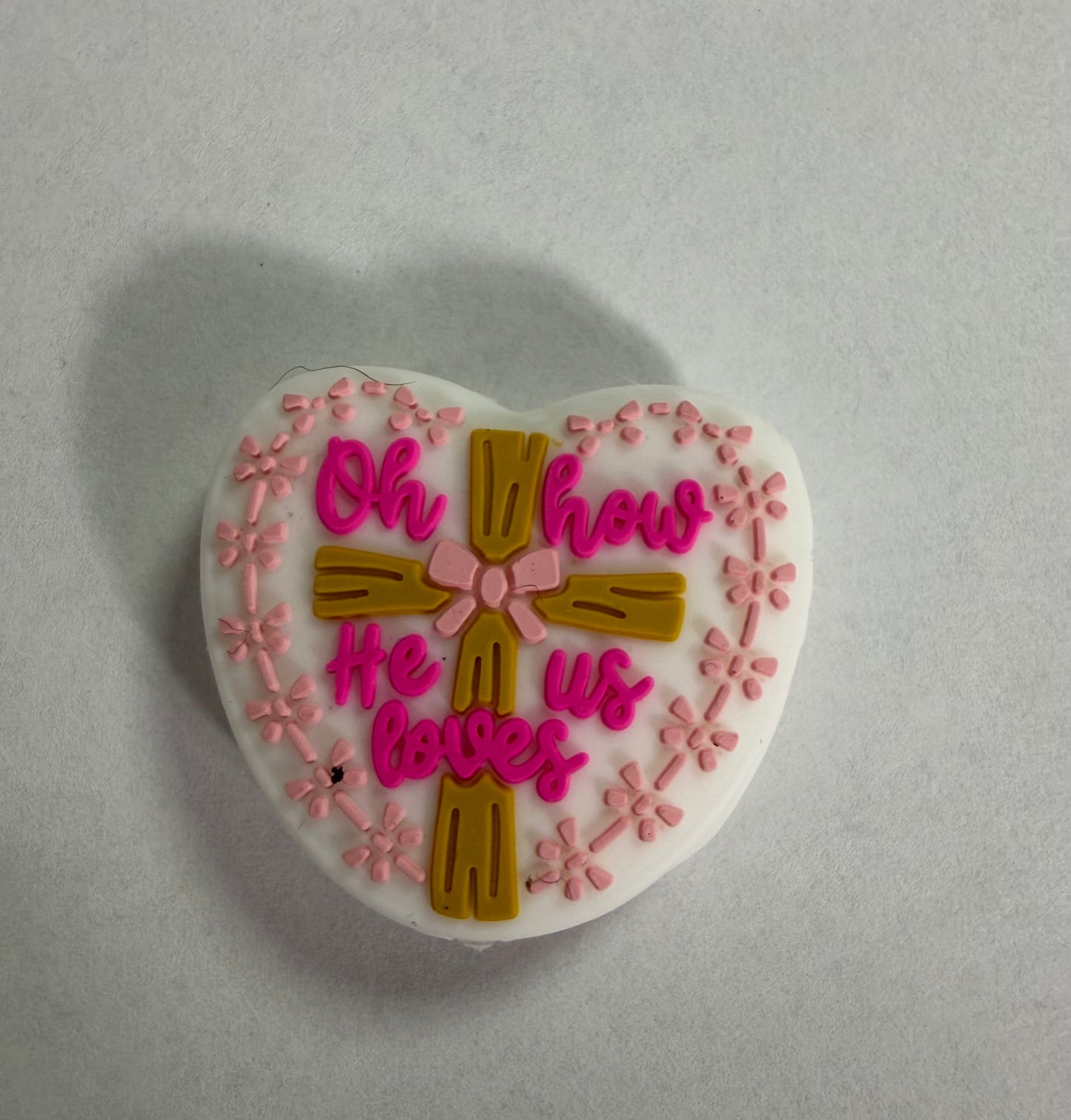 Focal 2d heart faith he loves u