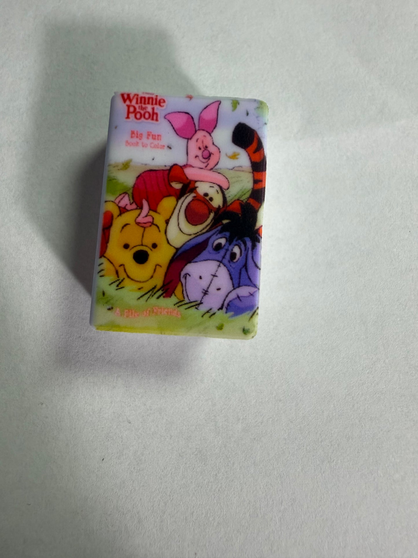 Focal 3d book Pooh with friends purple color
