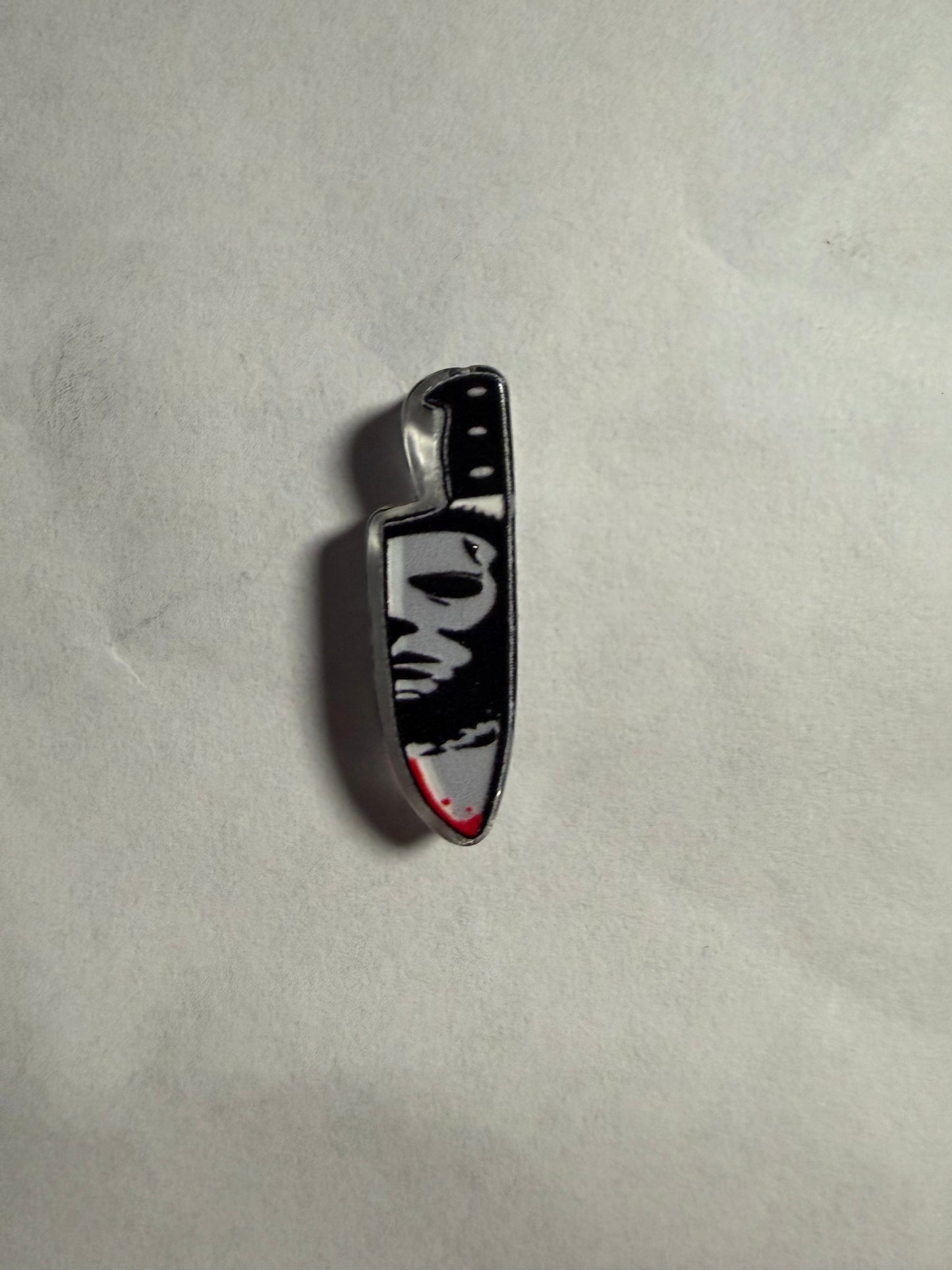 Acrylic focal Micheal myers knife