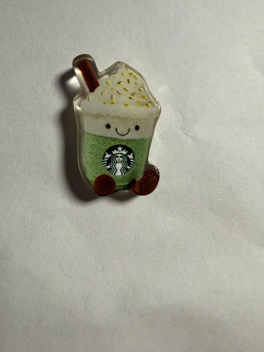 Acrylic focal Starbucks jelly cat