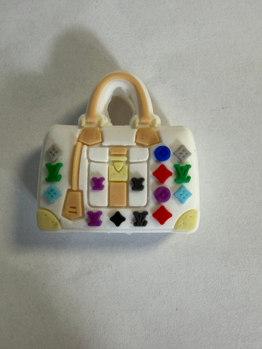Focal 2d lv white purse