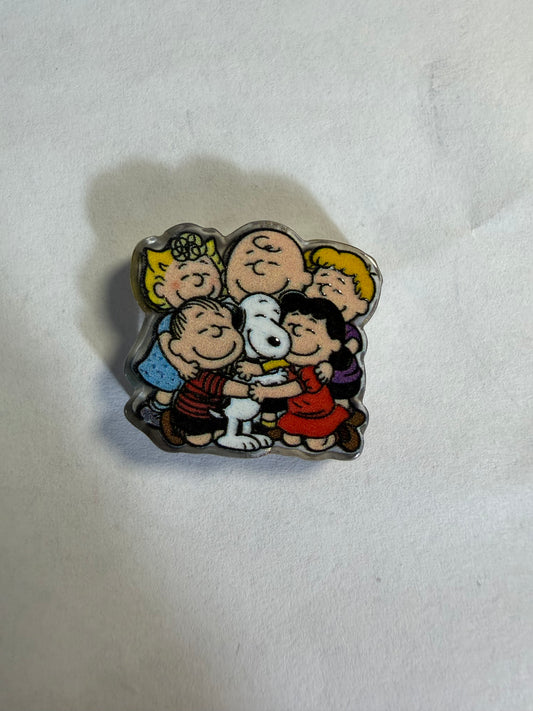 Acrylic focal Snoopy with friends