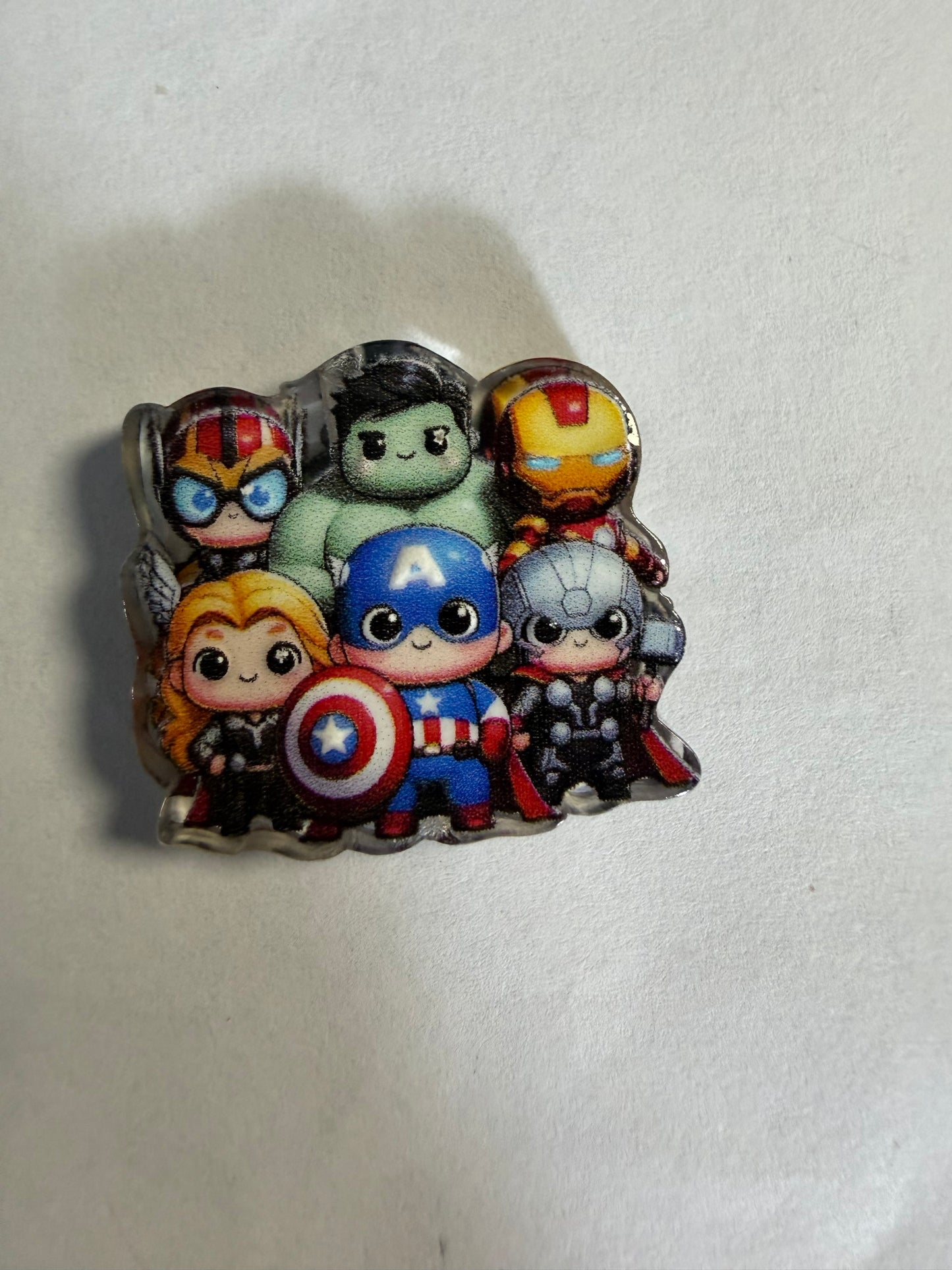 Acrylic focal Super hero’s
