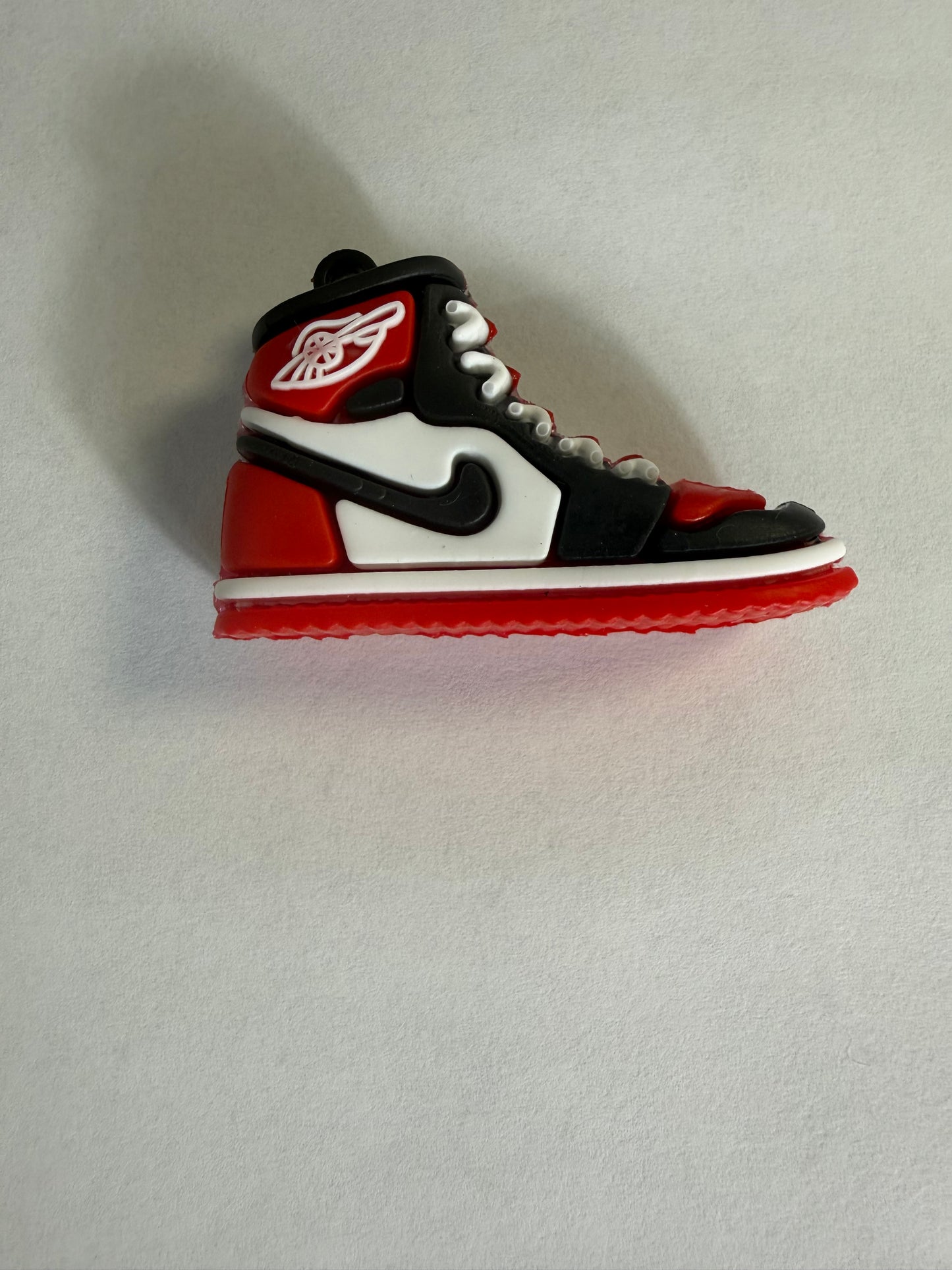Pen topper silicone Red Nike shoe
