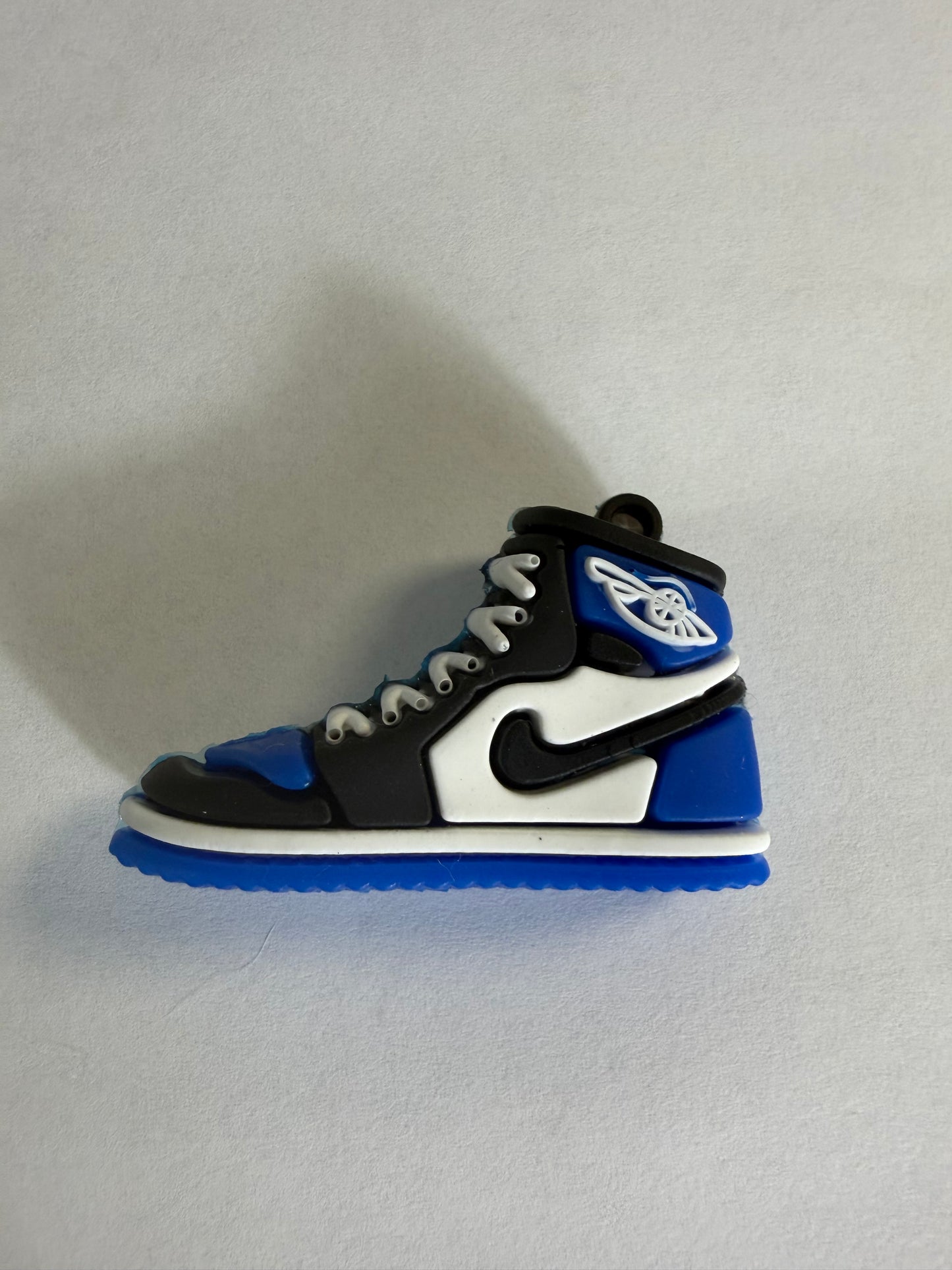 Pen topper silicone Blue Nike shoe