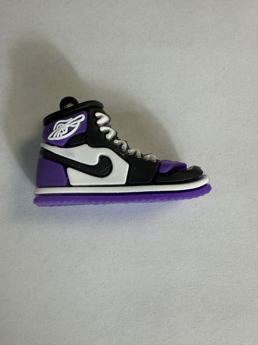 Pen topper silicone Purple Nike shoe
