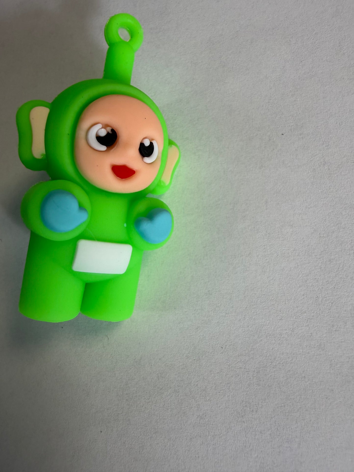 Pen topper silicone Teletubbies green