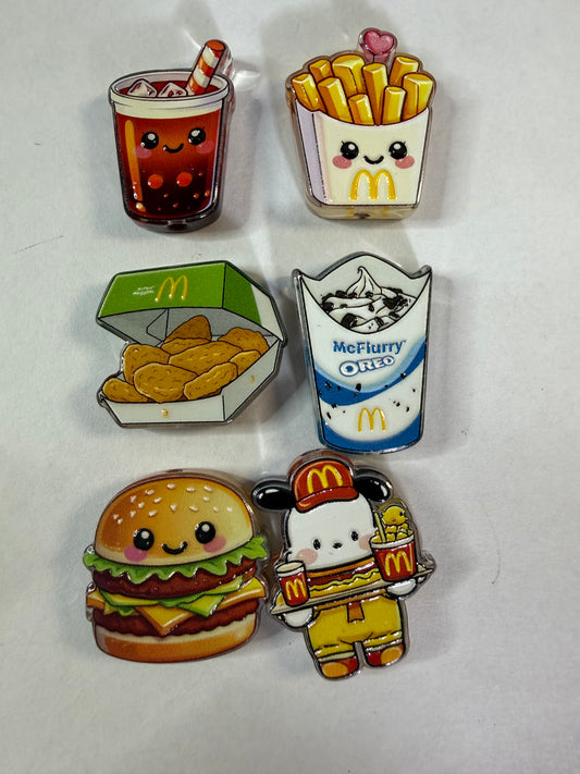 Acrylic focal McDonald’s mystery